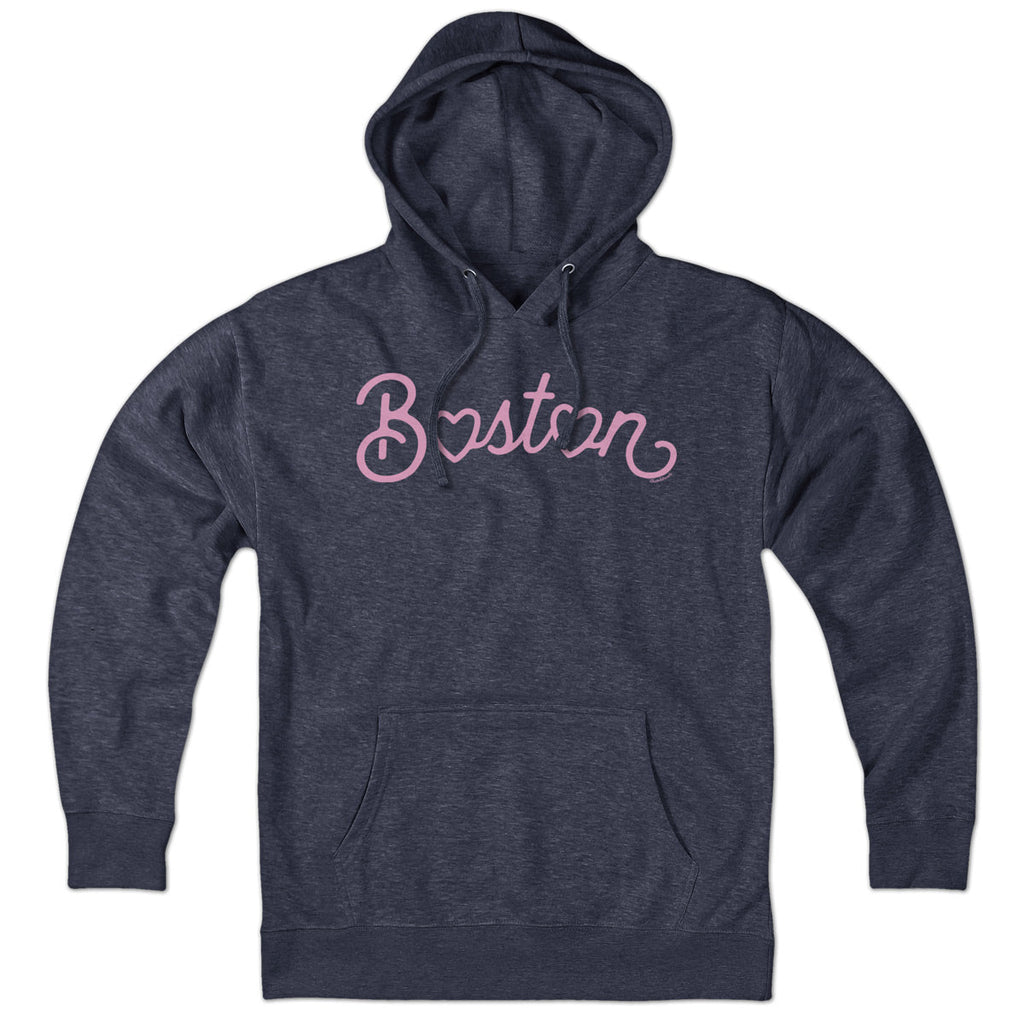Boston Heart Script Hoodie product image 1