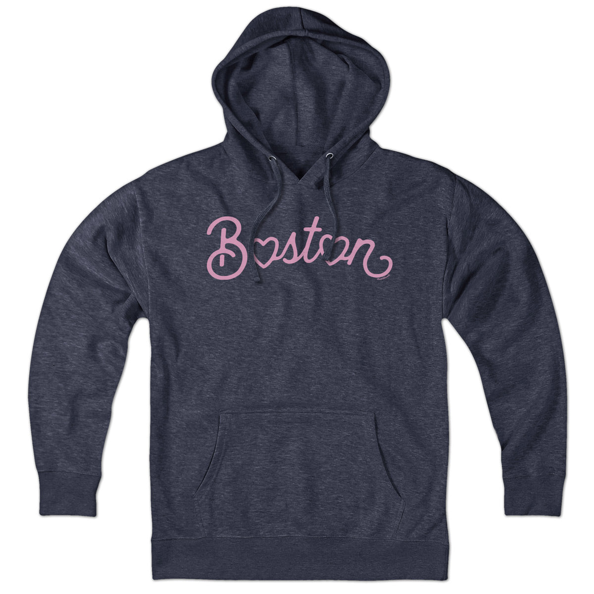 Boston Heart Script Hoodie product image 1