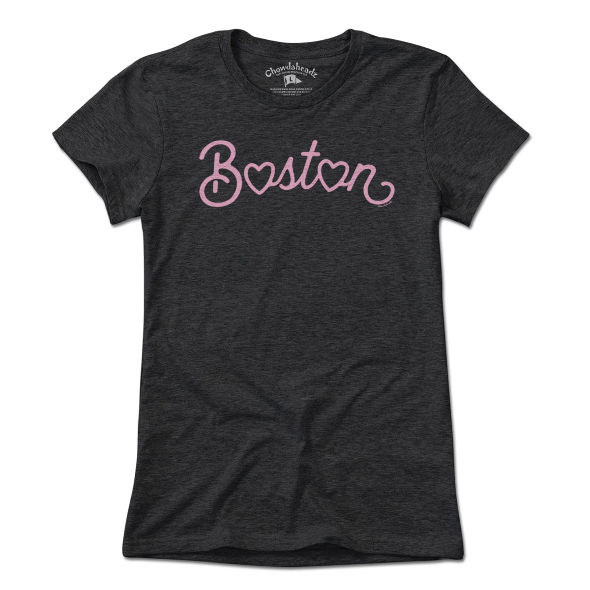 Boston Heart Script T-Shirt product image 1