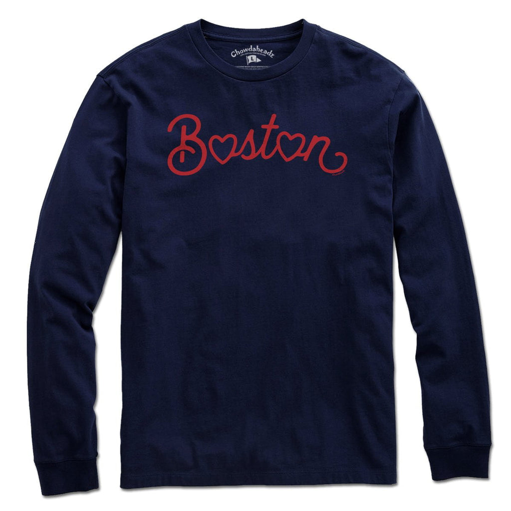 Boston Heart Script T-Shirt product image 11