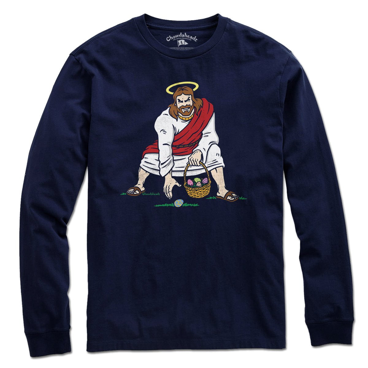 Three Point Stance Easter Jesus T-Shirt product image 3