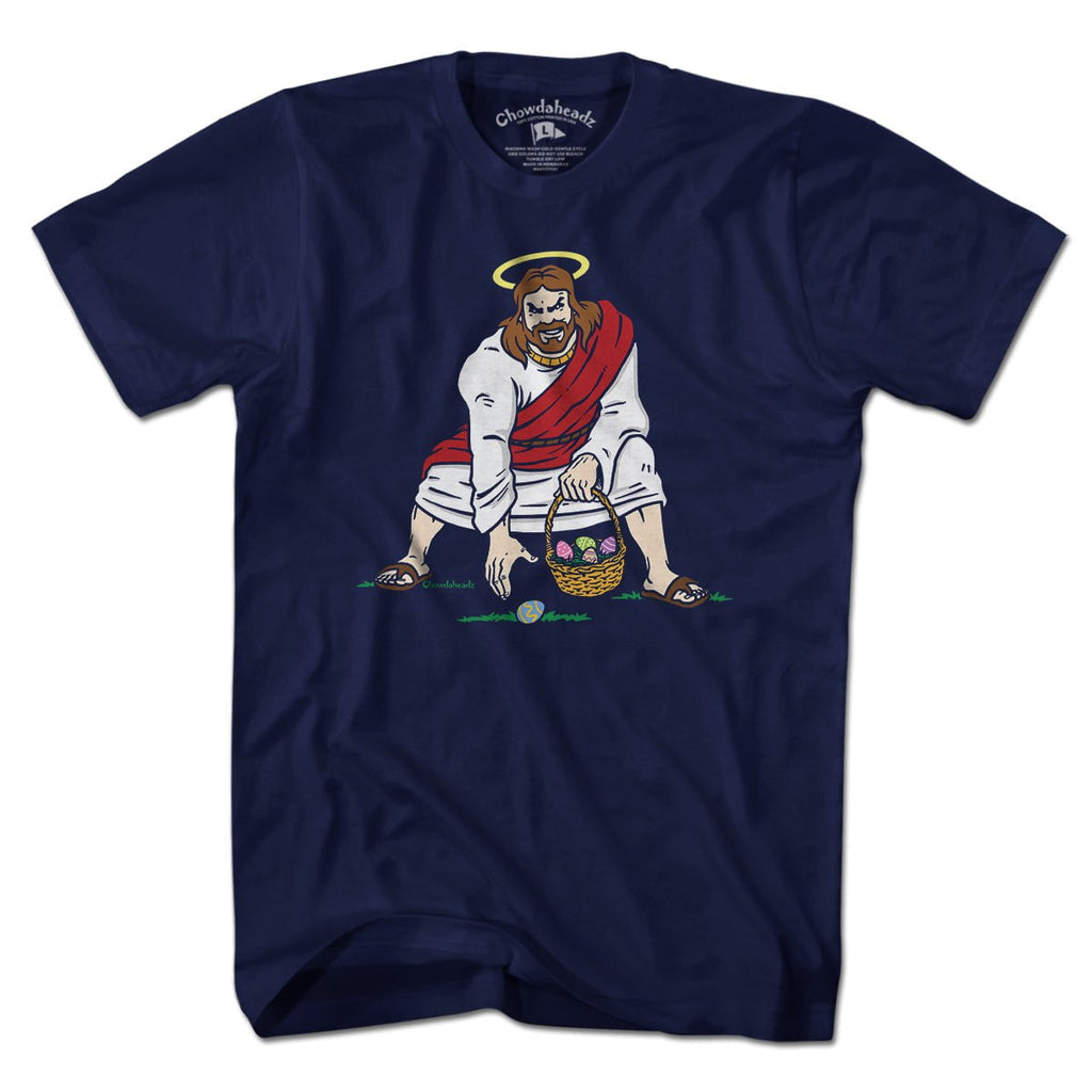 Three Point Stance Easter Jesus T-Shirt product image 1