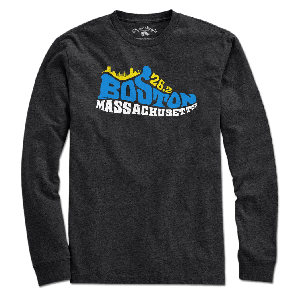 Boston Mass 26.2 Sneaker T-Shirt