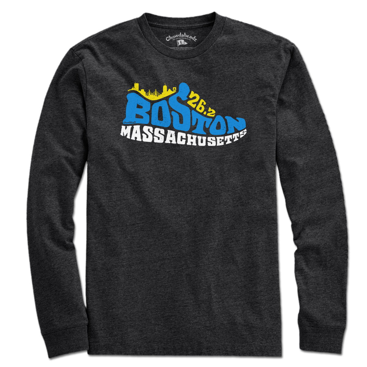 Boston Mass 26.2 Sneaker T-Shirt