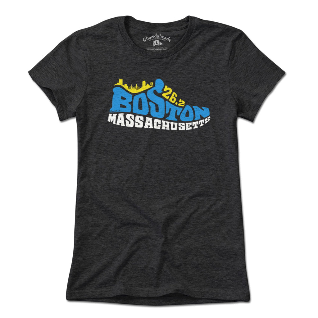 Boston Mass 26.2 Sneaker T-Shirt