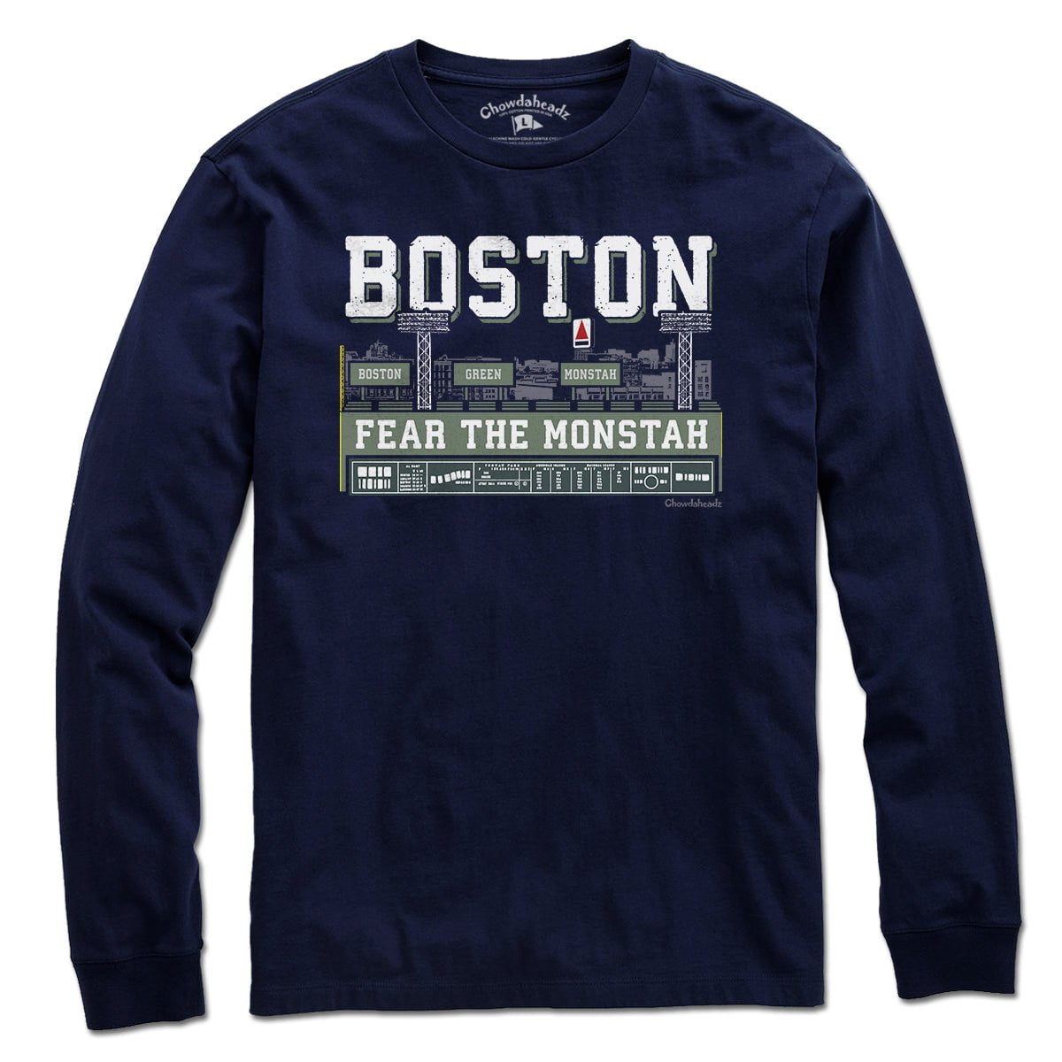 Boston Green Monstah Skyline T-Shirt product image 3