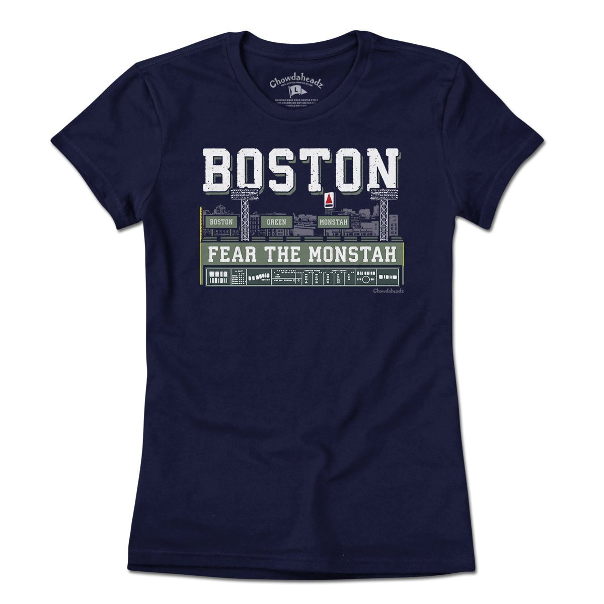 Boston Green Monstah Skyline T-Shirt product image 4