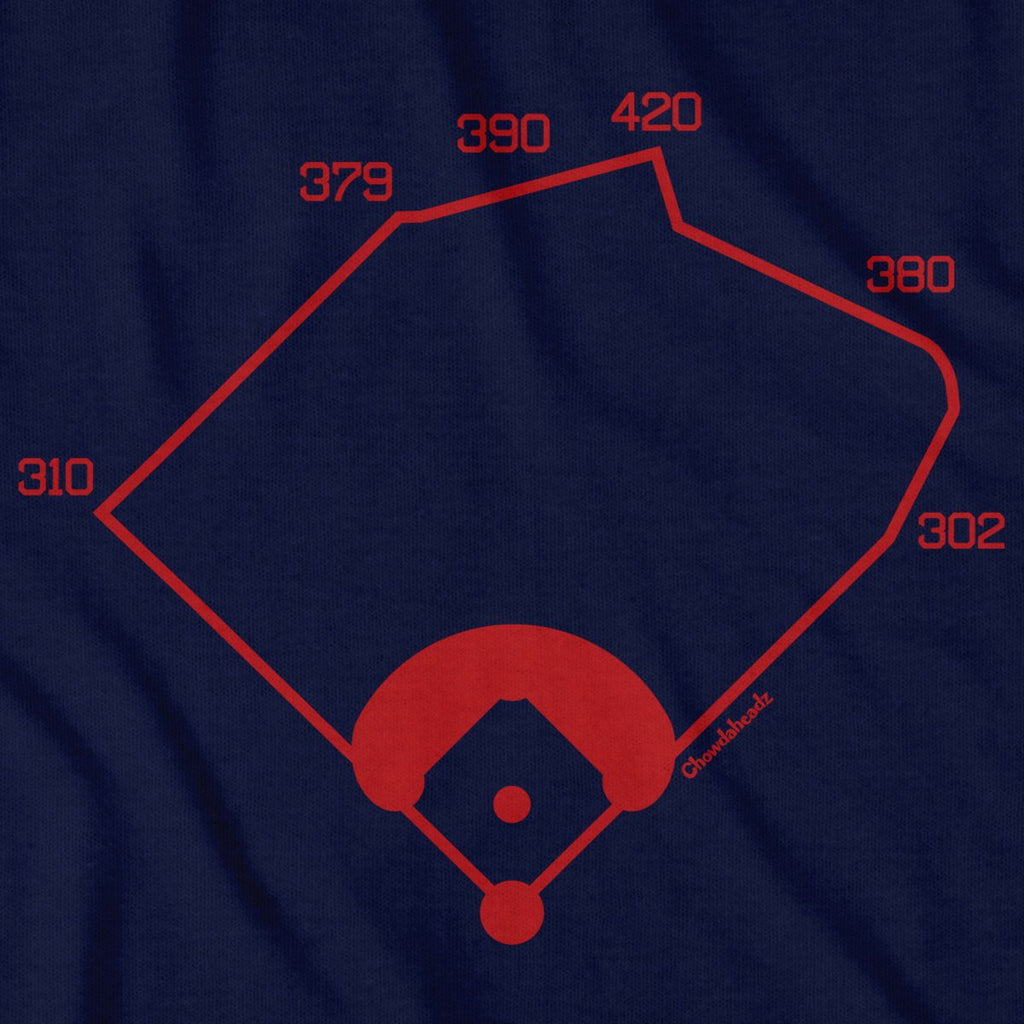 Boston Ballpahk Dimensions T-Shirt product image 2