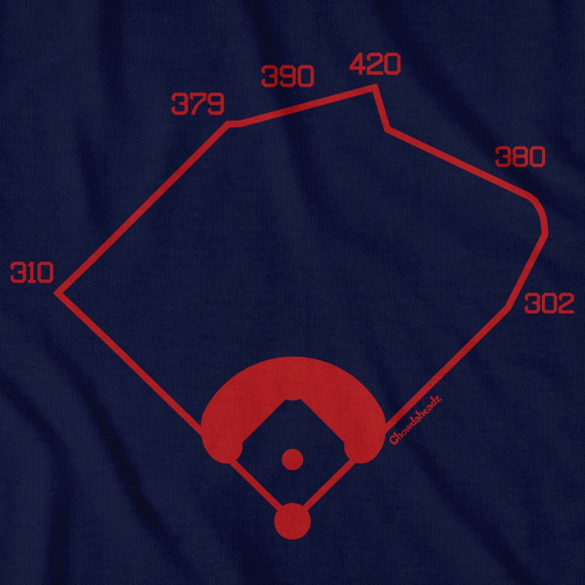 Boston Ballpahk Dimensions T-Shirt product image 2