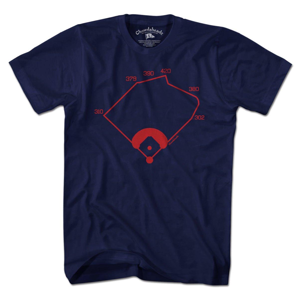Boston Ballpahk Dimensions T-Shirt product image 1
