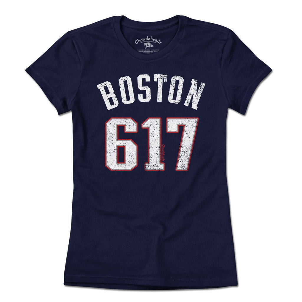 Boston 617 Football T-Shirt product image 4