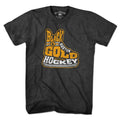 Black & Gold Boston Hockey Skate T-Shirt product image 1
