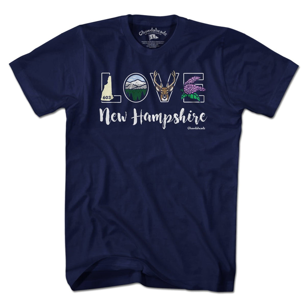 Lifestyle Love New Hampshire T-Shirt product image 1