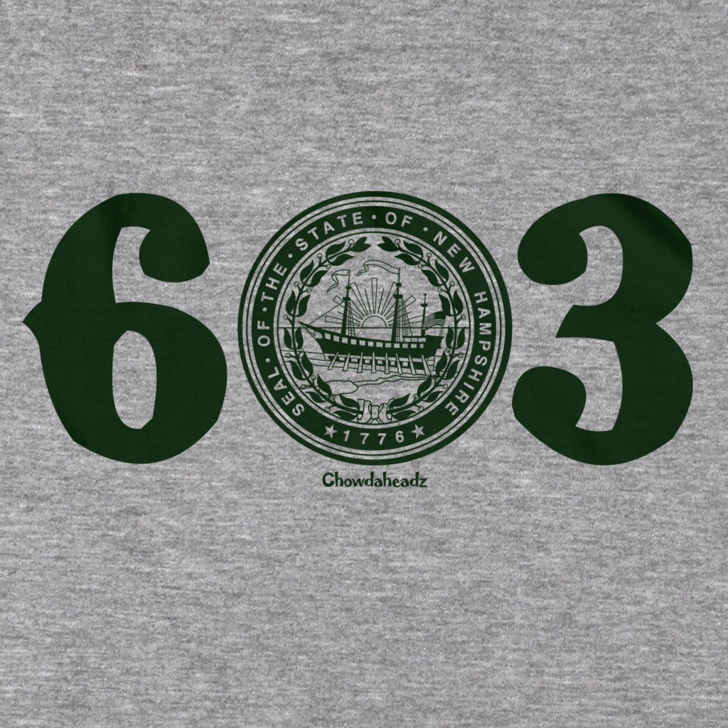 603 New Hampshire Seal Hoodie product image 2