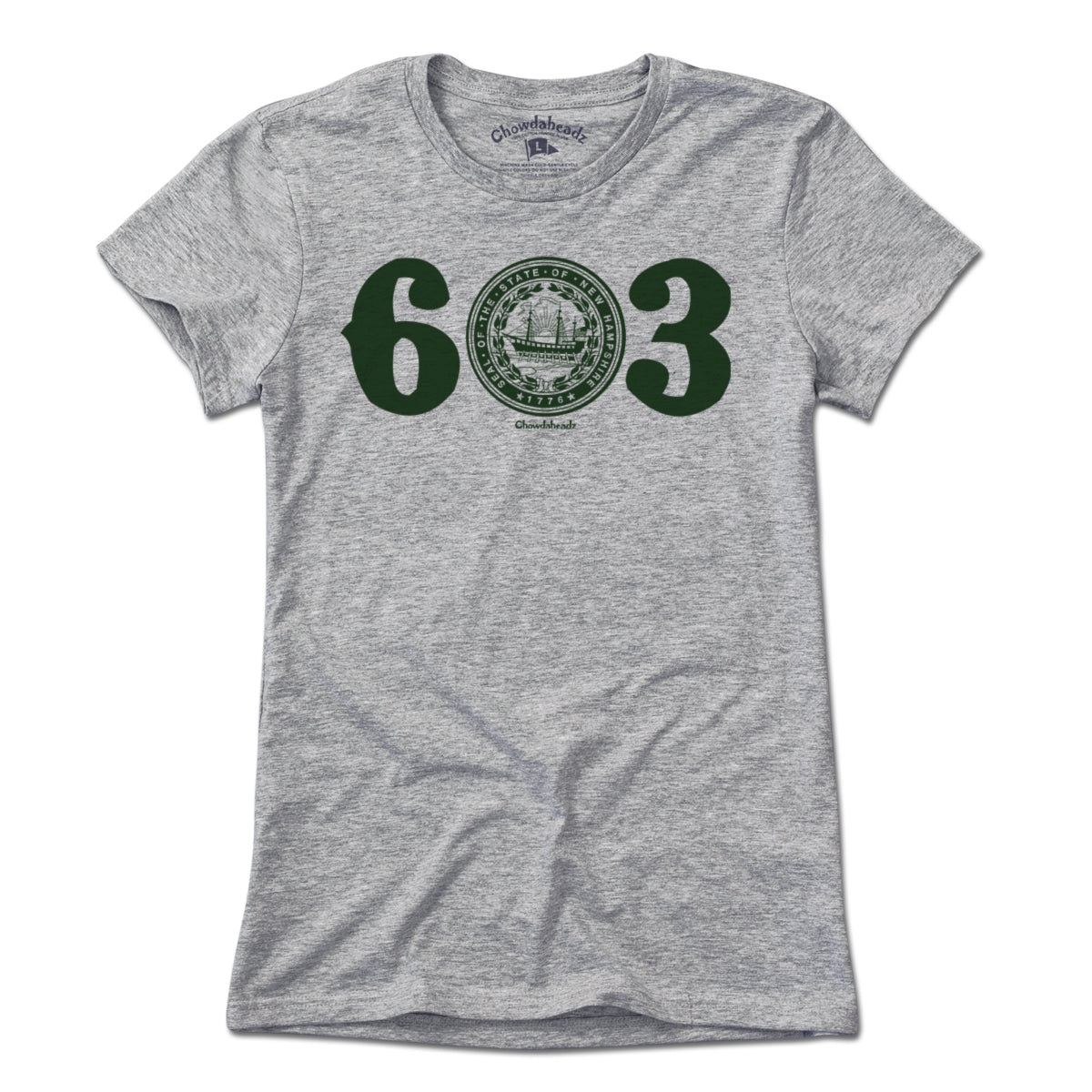 603 New Hampshire Seal T-Shirt product image 4