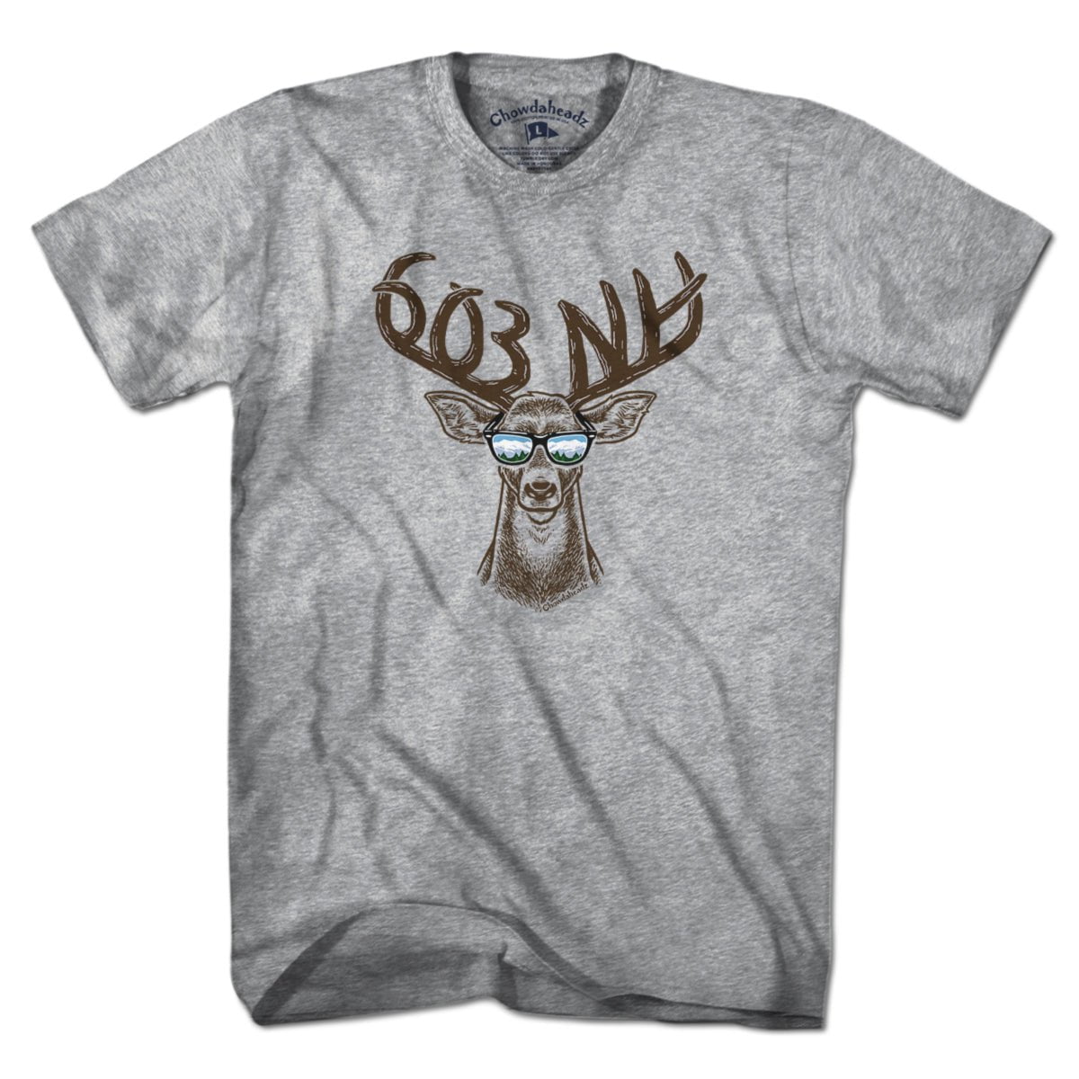 Cool New Hampshire Deer T-Shirt product image 1