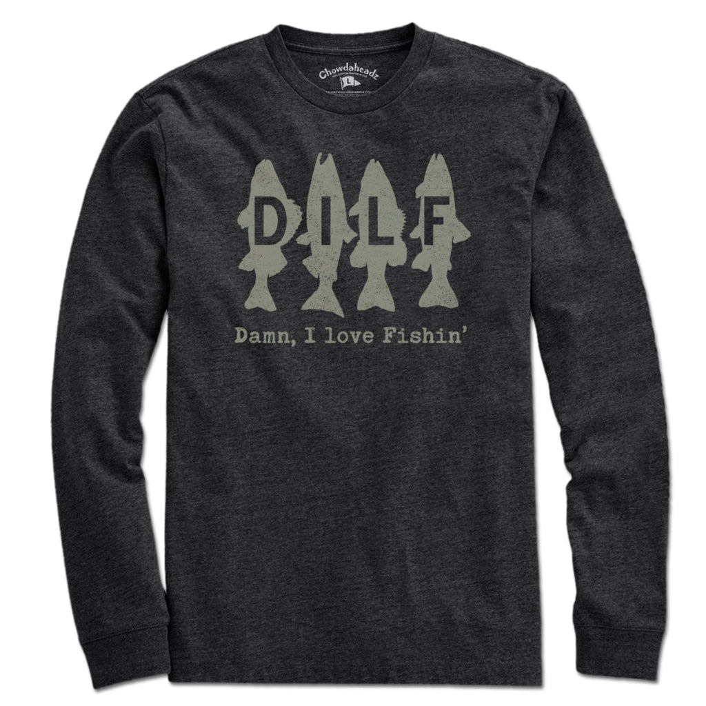 DILF - Damn I Love Fishin' T-Shirt product image 3