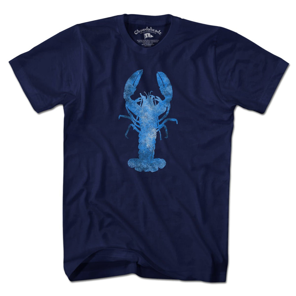 Blue Lobster Watercolor T-Shirt product image 1