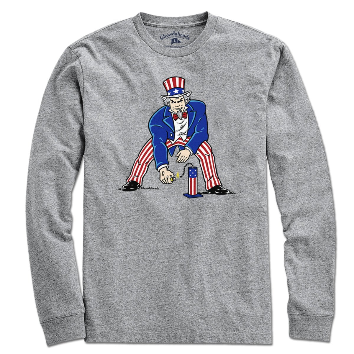Three Point Stance Uncle Sam T-Shirt product image 3