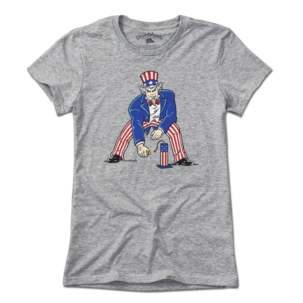Three Point Stance Uncle Sam T-Shirt product image 4