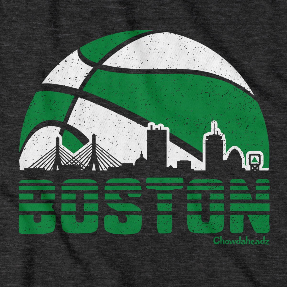 Boston Basketball Skyline T-Shirt product image 2