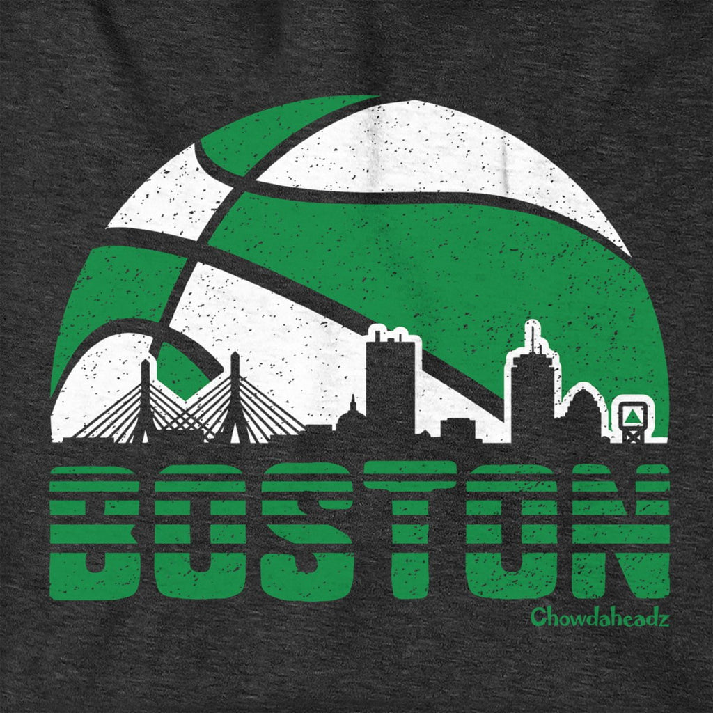 Boston Basketball Skyline Hoodie product image 2