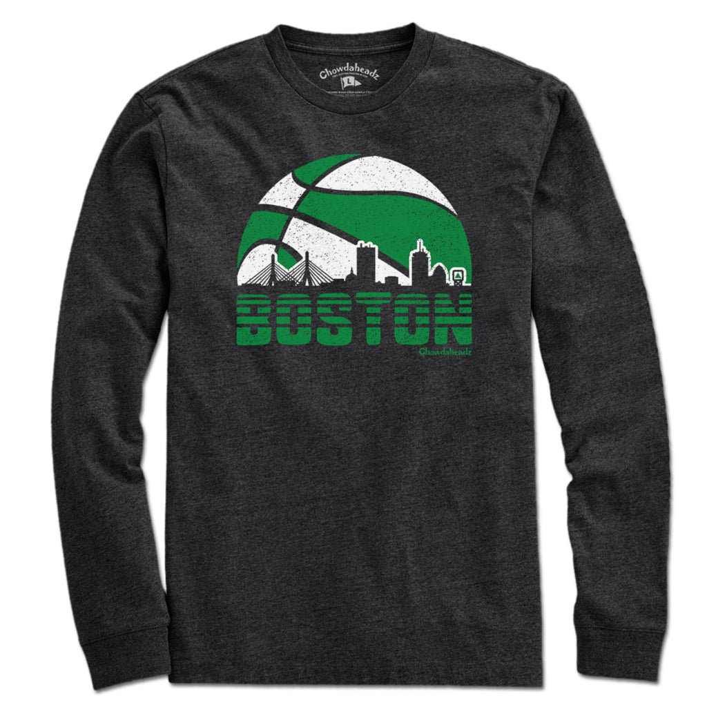 Boston Basketball Skyline T-Shirt product image 3