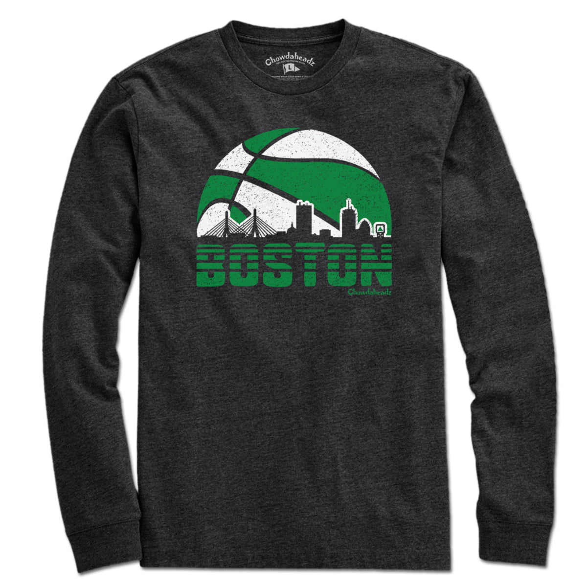 Boston Basketball Skyline T-Shirt product image 3
