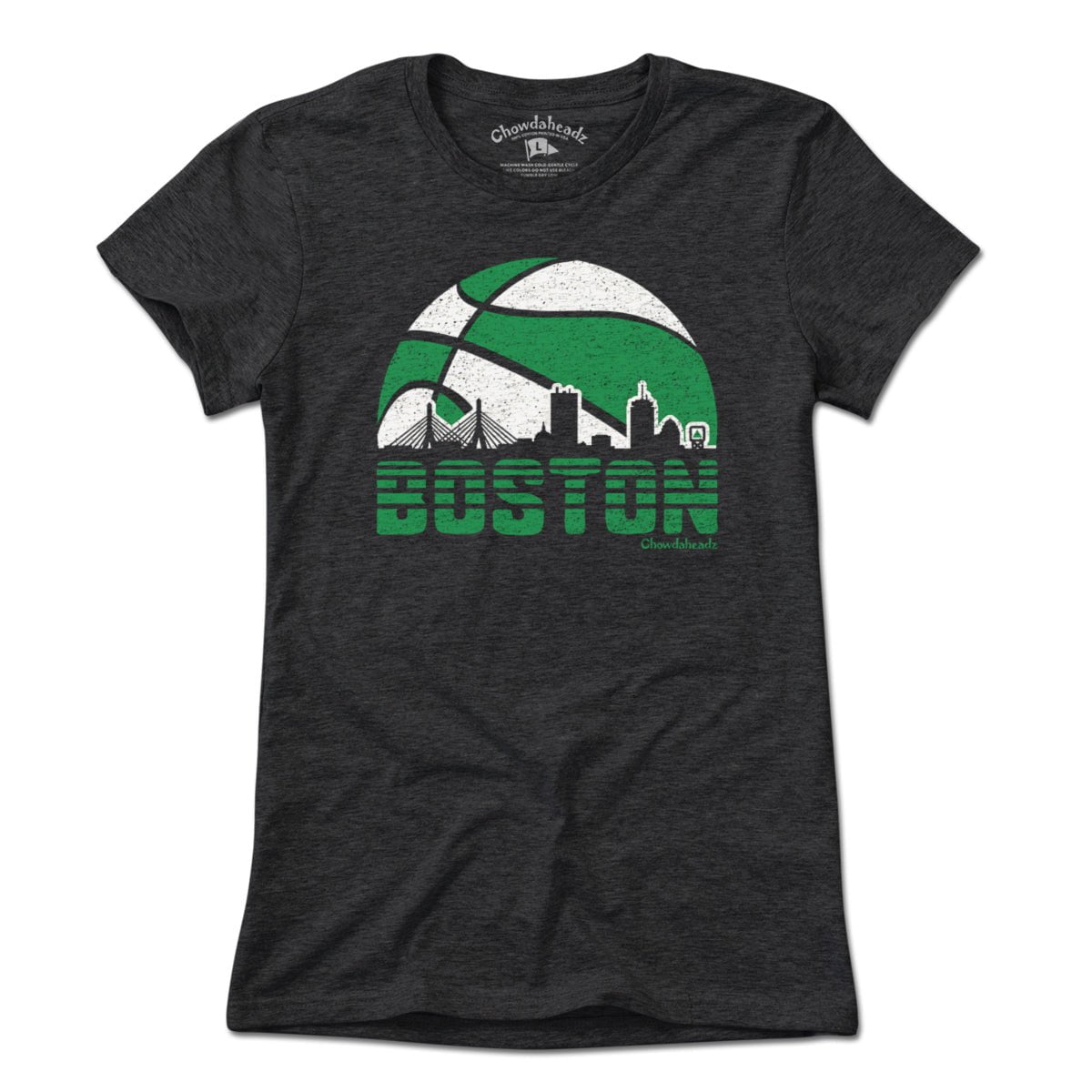 Boston Basketball Skyline T-Shirt product image 4