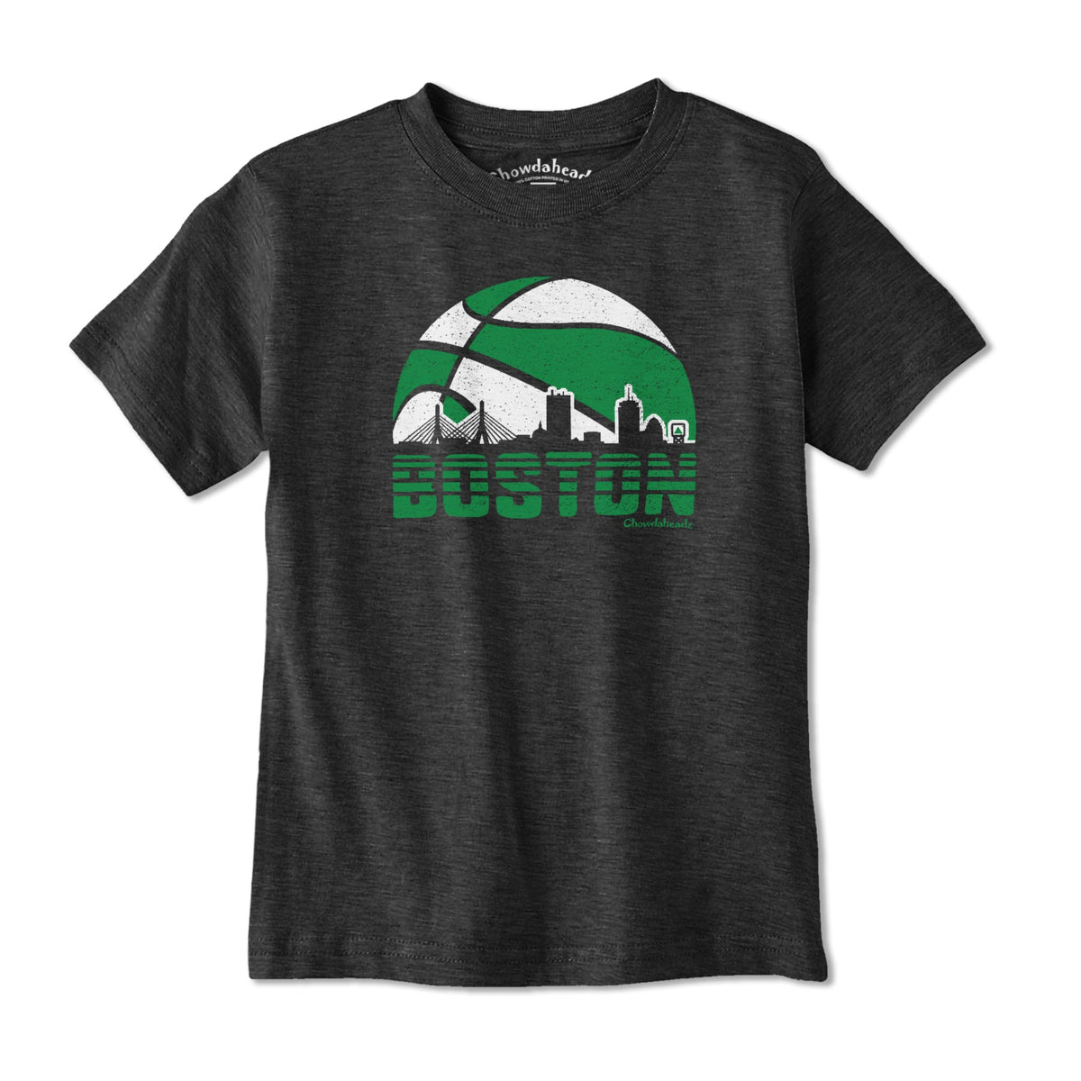 Boston Basketball Skyline Youth T-Shirt product image 1