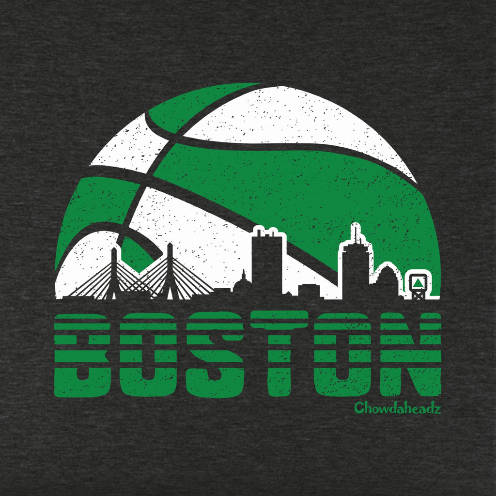Boston Basketball Skyline Youth T-Shirt product image 2