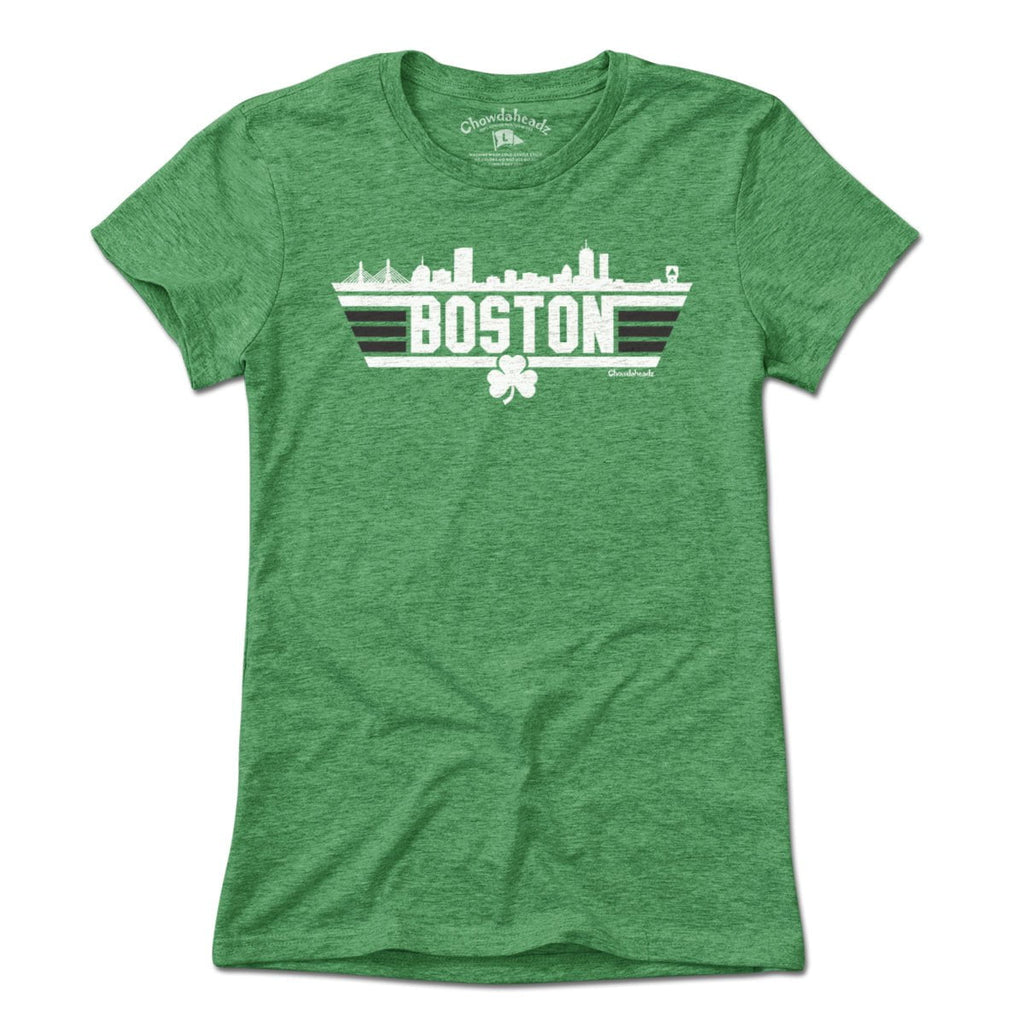 Boston Top Town Shamrock T-Shirt product image 3