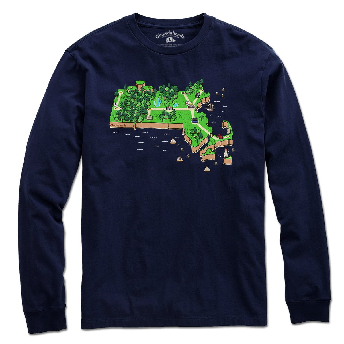 Massachusetts World T-shirt product image 3