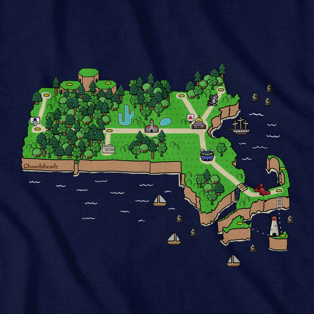 Massachusetts World T-shirt product image 2