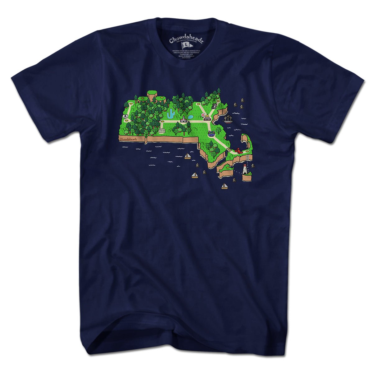 Massachusetts World T-shirt product image 1