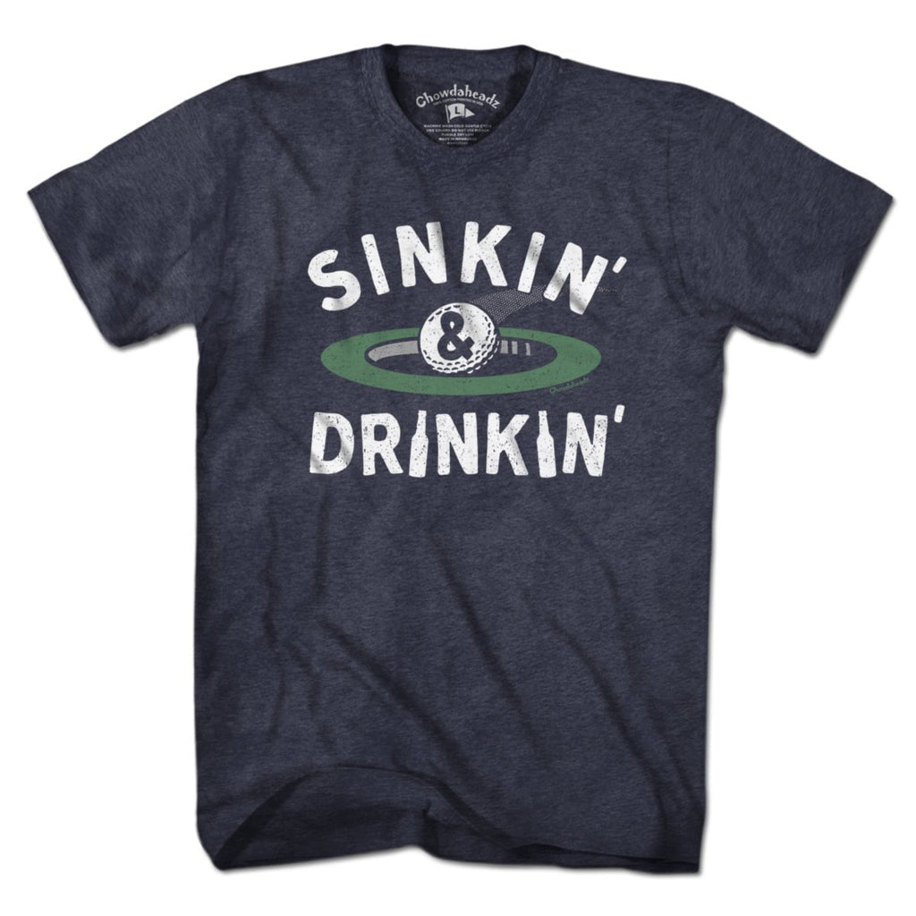Sinkin' & Drinkin' Golf T-Shirt product image 3