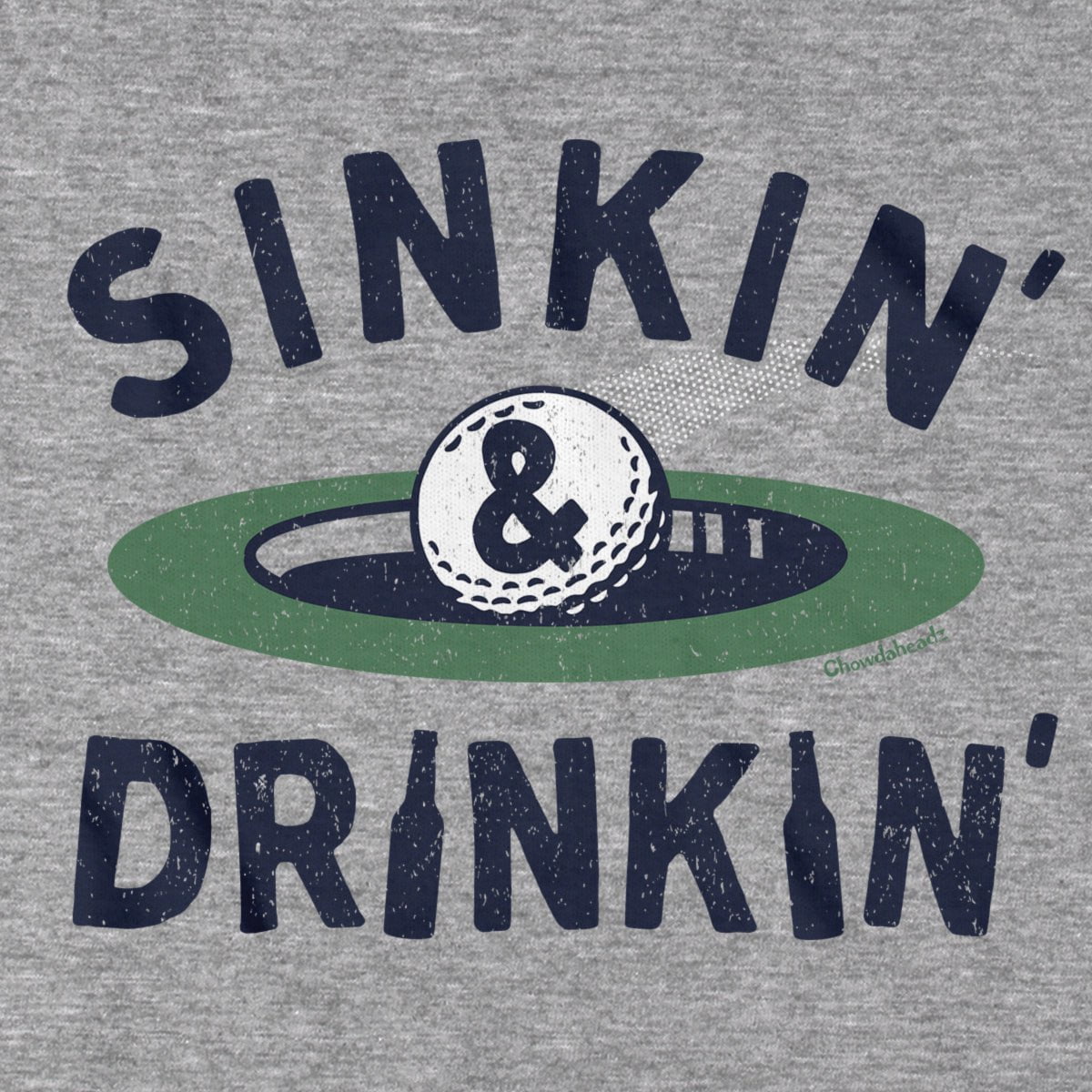 Sinkin' & Drinkin' Golf T-Shirt product image 2