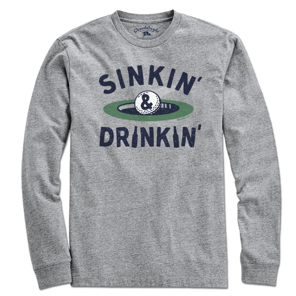 Sinkin' & Drinkin' Golf T-Shirt product image 5