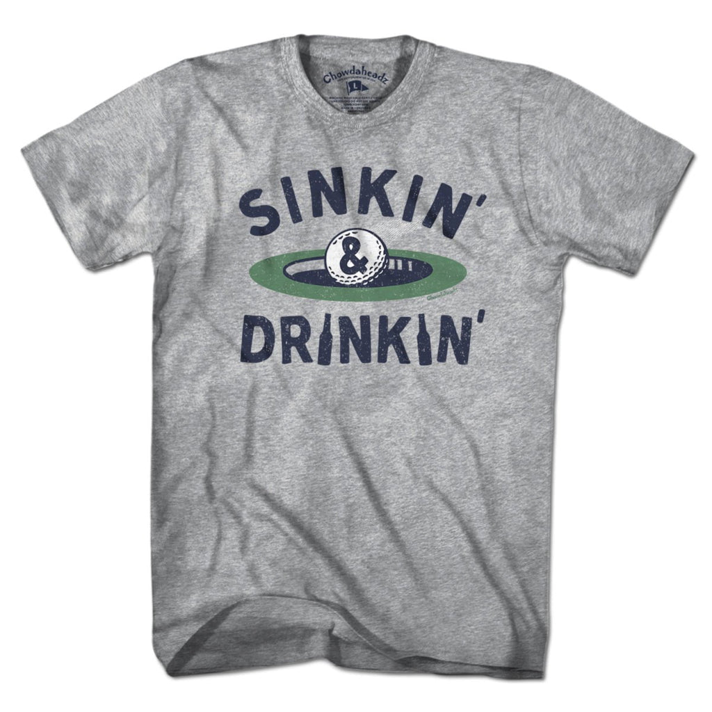 Sinkin' & Drinkin' Golf T-Shirt product image 1