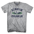Sinkin' & Drinkin' Golf T-Shirt product image 1