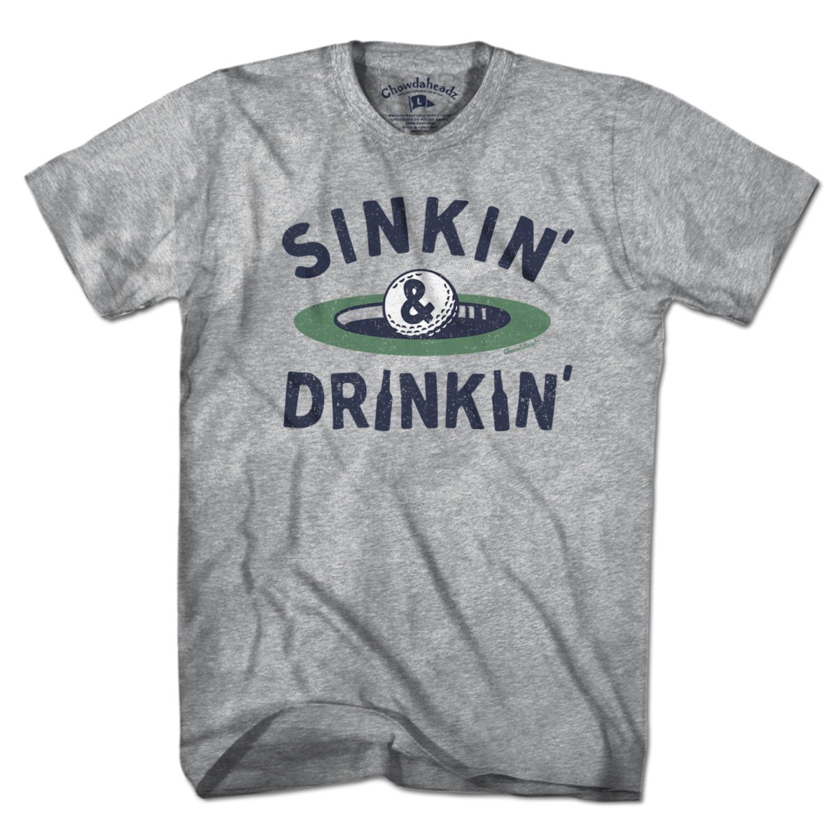 Sinkin' & Drinkin' Golf T-Shirt product image 1