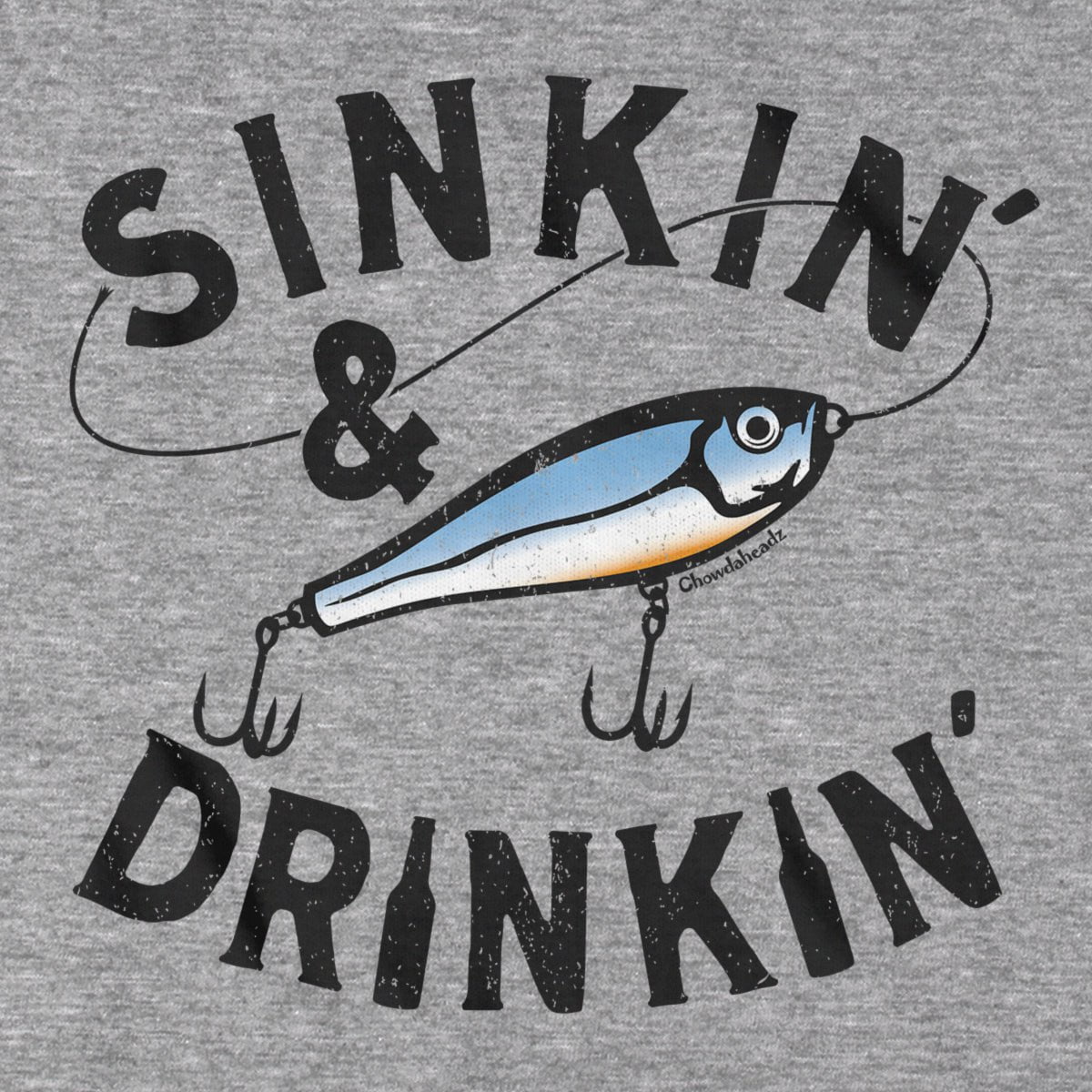 Sinkin' & Drinkin' Fishing T-Shirt product image 2