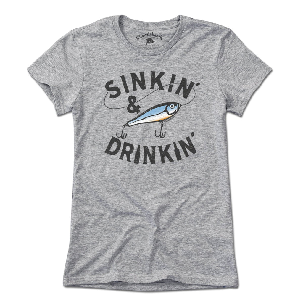 Sinkin' & Drinkin' Fishing T-Shirt product image 4