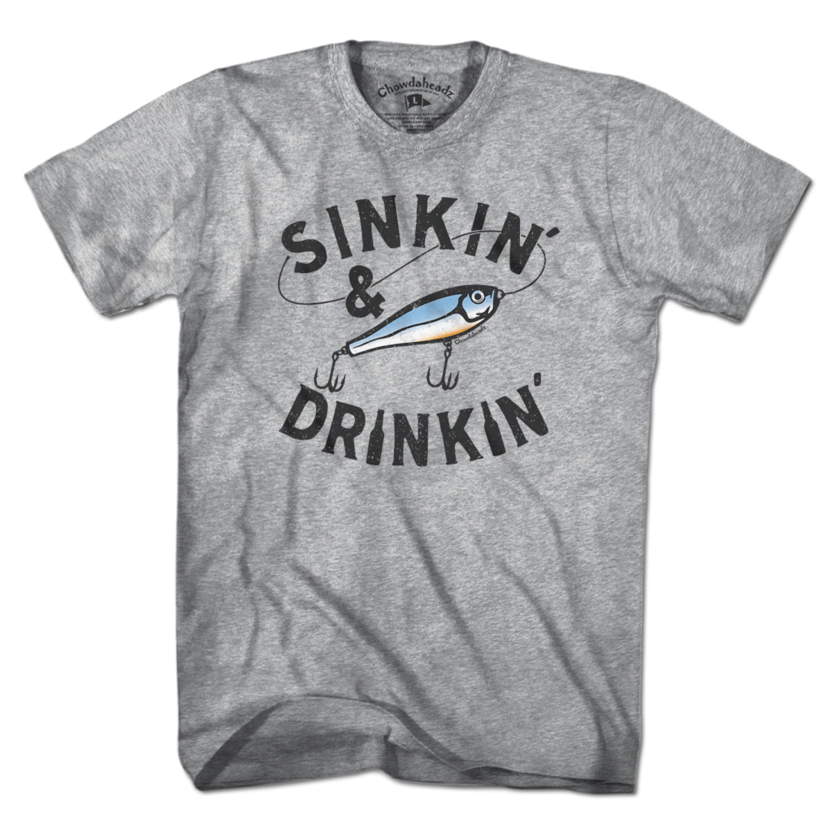 Sinkin' & Drinkin' Fishing T-Shirt product image 1