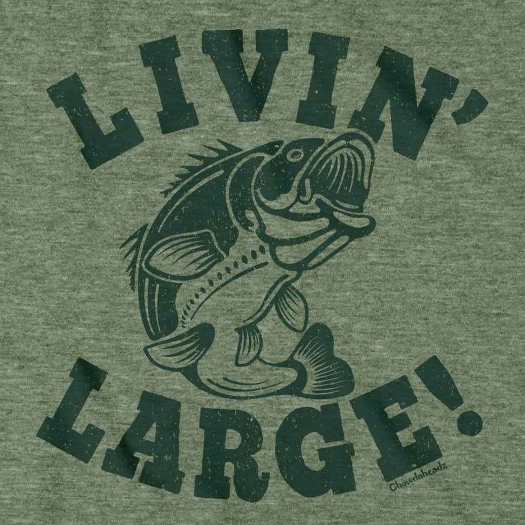 Livin' Large Bass T-Shirt product image 4