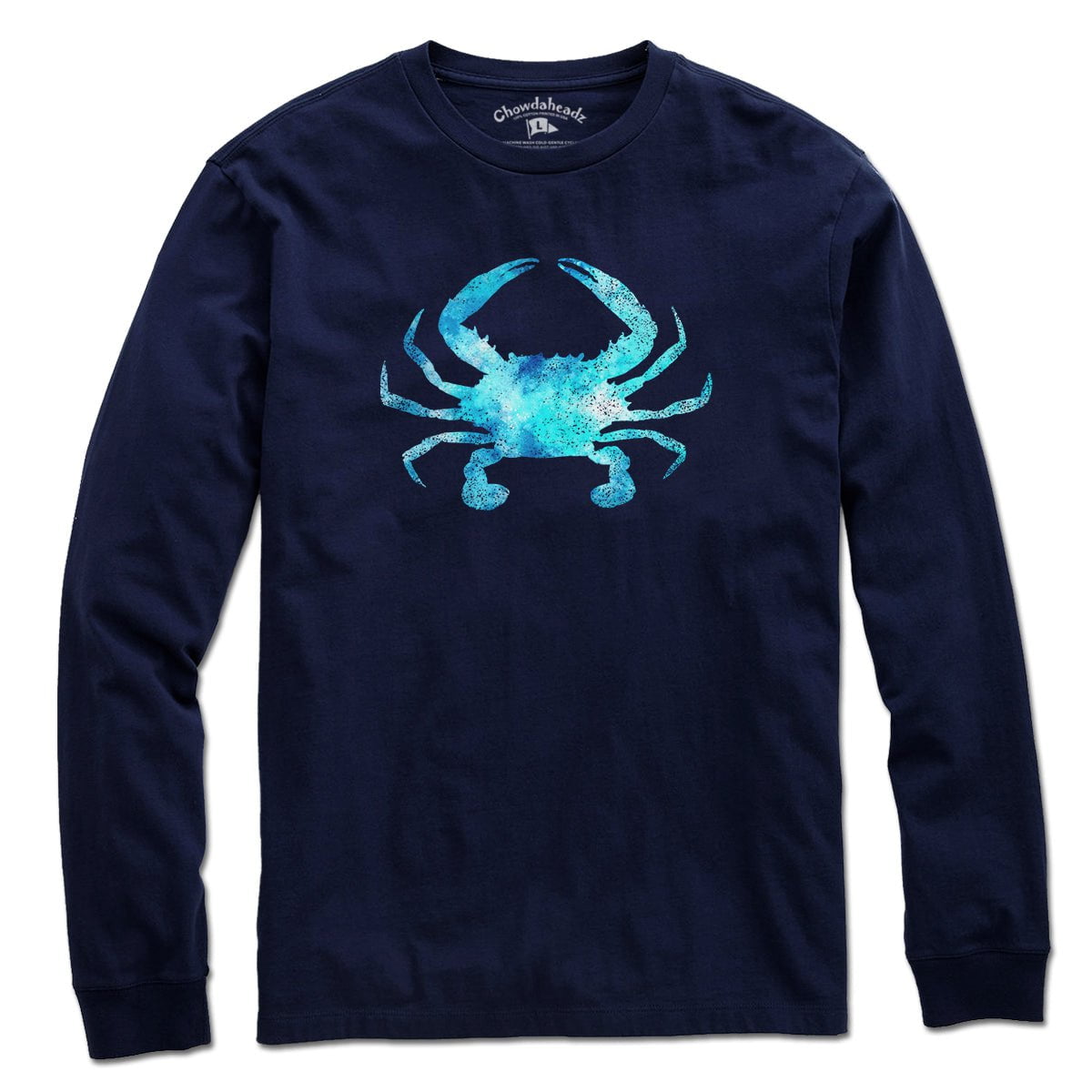 Blue Crab Watercolor T-Shirt product image 3