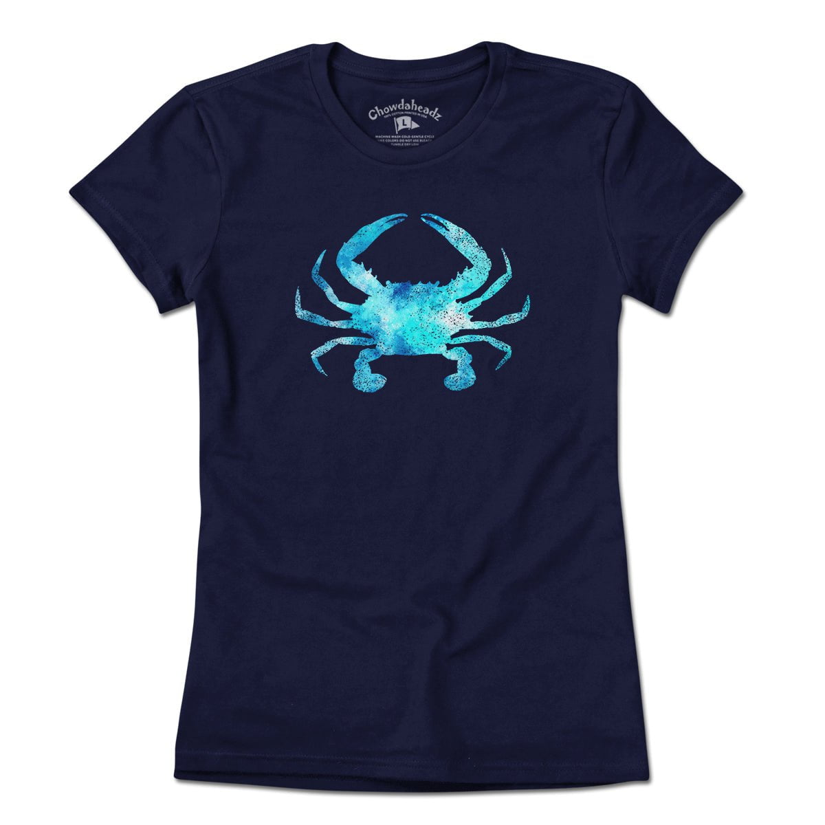 Blue Crab Watercolor T-Shirt product image 4