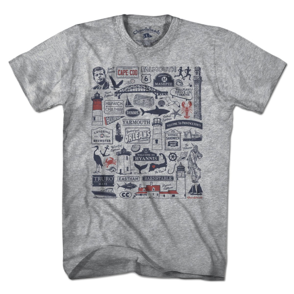 Cape Cod Tourist Attraction T-Shirt product image 1