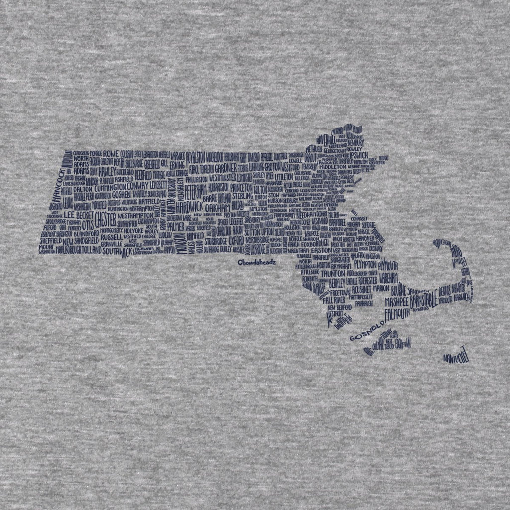 Massachusetts Cities & Towns T-Shirt product image 7