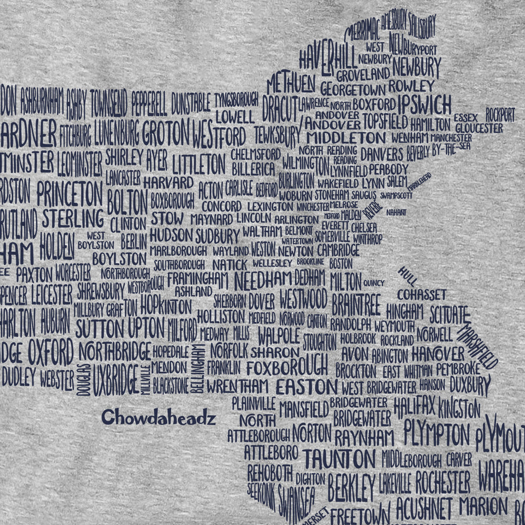 Massachusetts Cities & Towns Hoodie product image 10